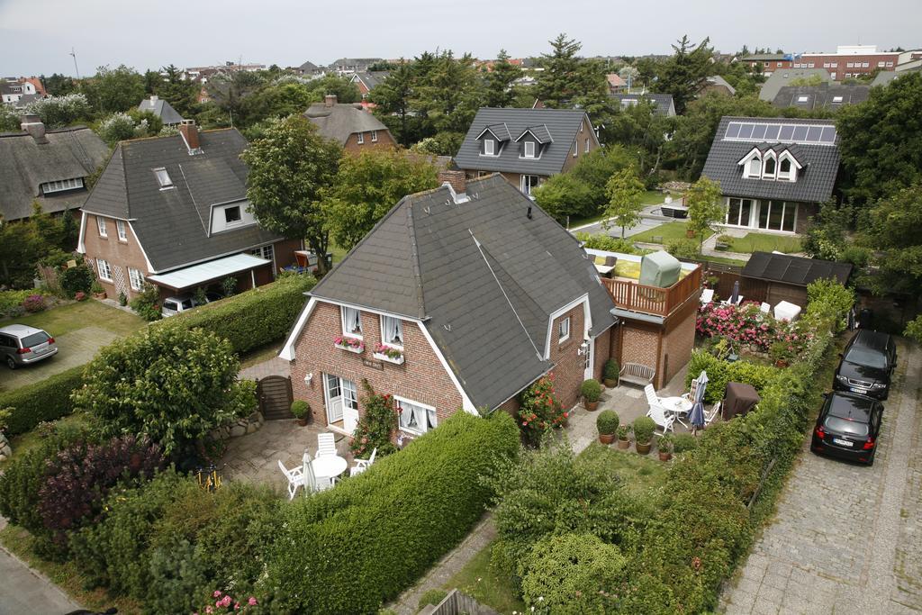 Ferienwohnung Haus Krauthahn EG Kamin Westerland Exterior foto